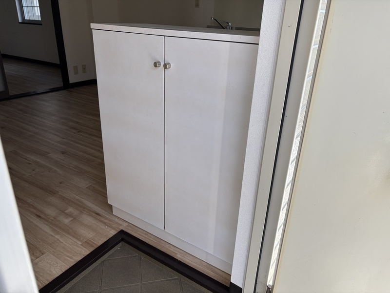 ハイツZCの玄関