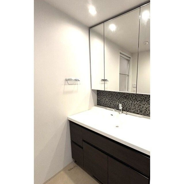 津田沼ザ・タワーの洗面所