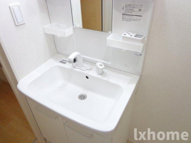 メゾン　ルミエールの洗面所|スペースが確保できる洗面所です