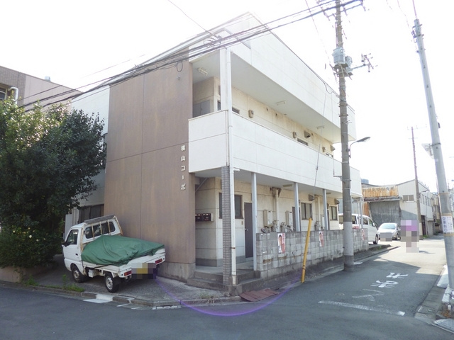 横山コーポのエントランス|こちらが入口です♪