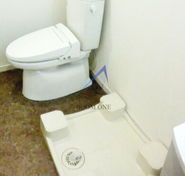 プレール・ドゥーク東陽町Ⅱの設備|洗濯機置き場です。