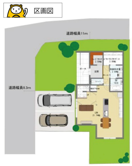 【区画図】 | 御殿場市大坂1期 新築建売分譲住宅 土地＋建物 TW06074 | 御殿場市大坂　区画図