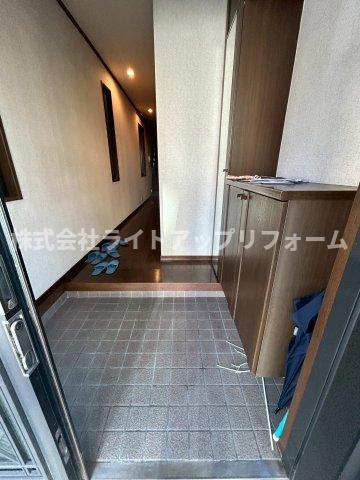 浜山通貸家の玄関