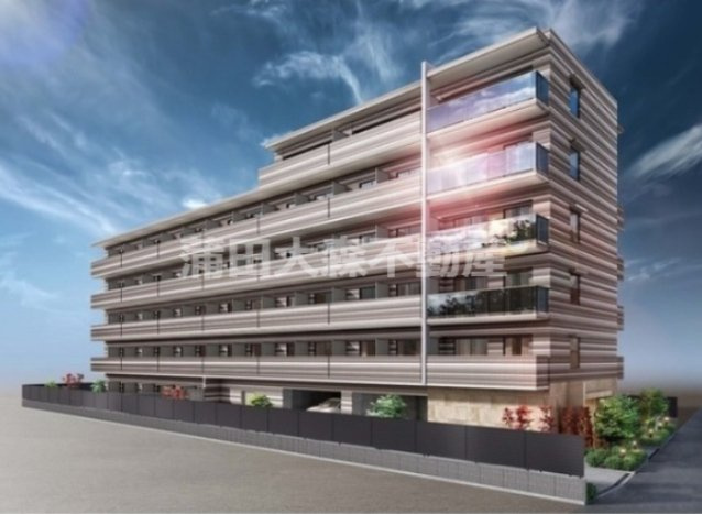 コンフォリア・リヴ南六郷の外観パース