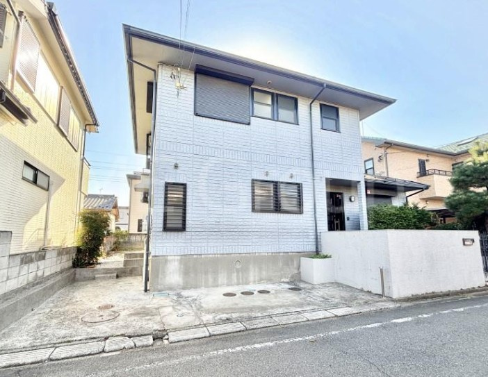 【中古】川越市かすみ野軽量鉄骨中古住宅の外観|大和ハウス施工のこだわりの家☆
敷地67坪あります！