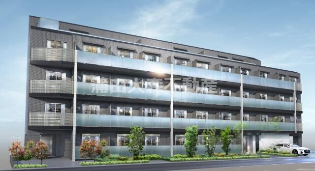 ARCOBALENO UMEYASHIKI アルコバレーノ梅屋敷の外観パース