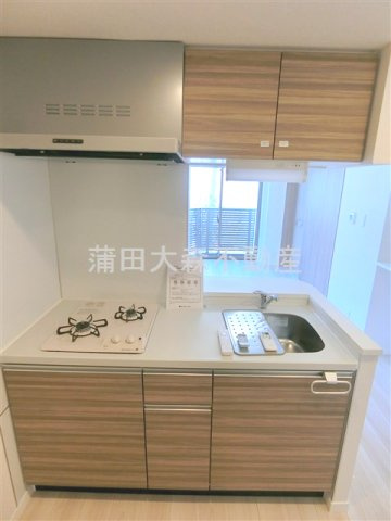 ARCOBALENO UMEYASHIKI アルコバレーノ梅屋敷のキッチン|2口ガスカウンターキッチン