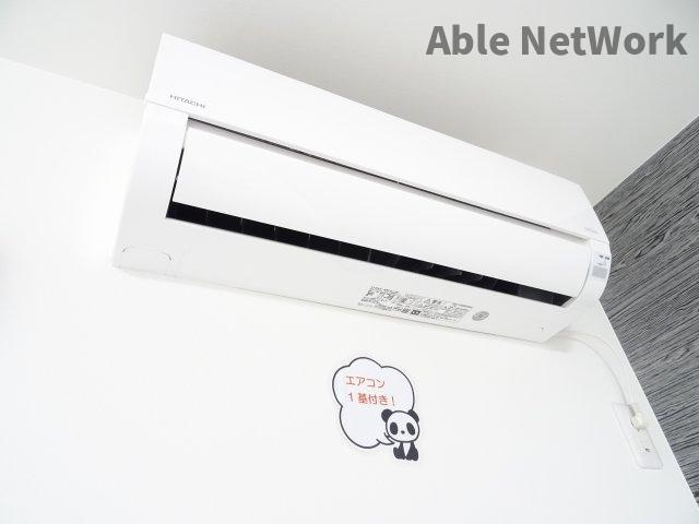 SUN-Cubeの設備|エアコン完備