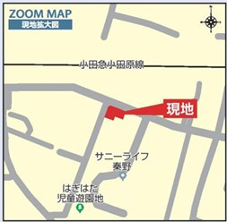 【地図】 | 秦野市千村1丁目　新築戸建て　全3棟