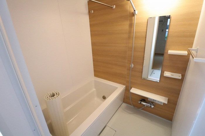 ファースト ステージの浴室|浴室換気乾燥機、追い焚き給湯
