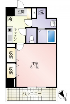 第22友建ビルの間取り