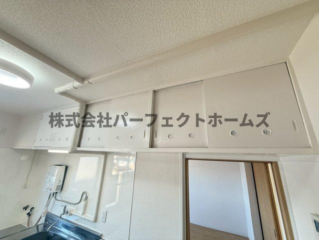 香里ヶ丘日東マンションD棟の収納|大きなものも収納できそうです
