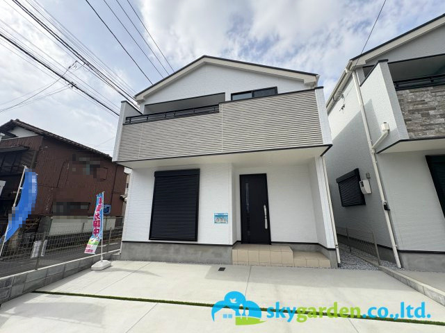 藤沢市辻堂太平台　新築戸建　全5棟1号棟の外観|落ち着いた雰囲気の外観です