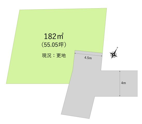 ふじみ野市亀久保１丁目の売地
