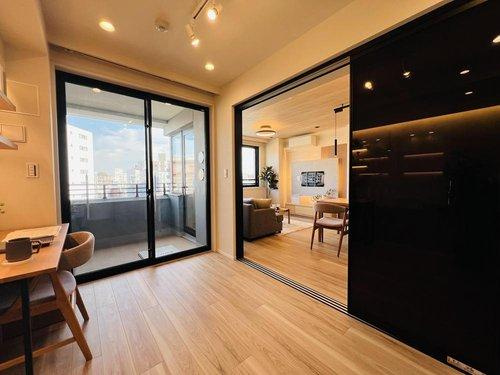 ◆クレヴィア新宿中落合EASTのその他|リビング続きの洋室があります。開け放すと更に広々空間♪