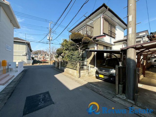 売地　高座郡寒川町倉見の前面道路含む現地写真