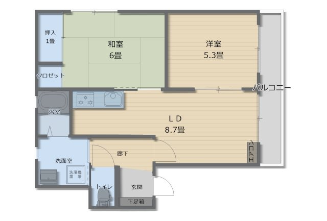 Ｎ’フレグランス　A棟の間取り