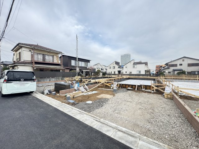 東村山市野口町2丁目・全4棟　新築一戸建　1号棟の外観|2026年2月20日撮影