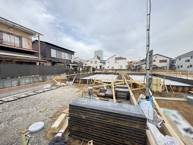 東村山市野口町2丁目・全4棟　新築一戸建　1号棟の外観|2026年2月20日撮影