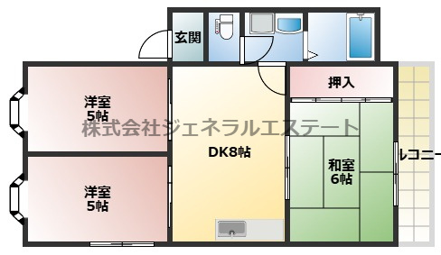 【間取り】 | 寿ハイツ