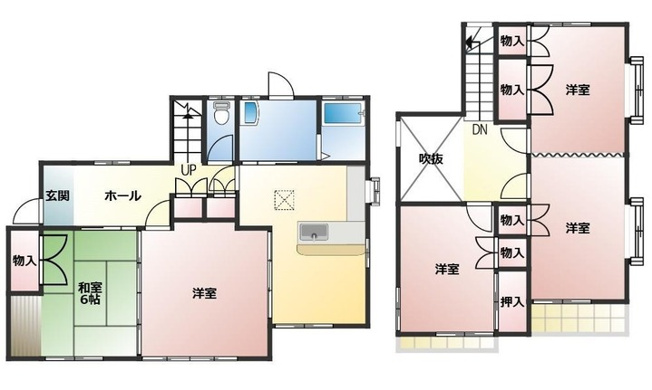【間取り】 | 熊本市北区楠6丁目