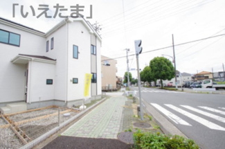 【前面道路含む現地写真】 | 【仲介手数料無料！！】府中市日新町3丁目　新築戸建て（全16棟）J号棟　5690万円