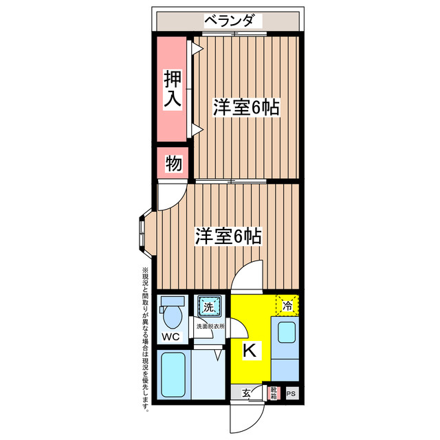 ヴィラ第壹番館の間取り