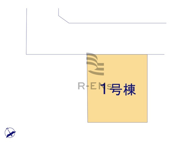 【区画図】 | 西東京市中町５丁目　新築戸建て | キレイな整形地！間口は9.59ｍ、堂々とした佇まい！