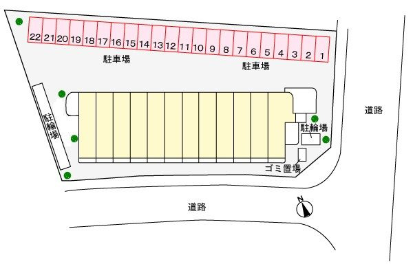 グランツ柏の葉の区画図