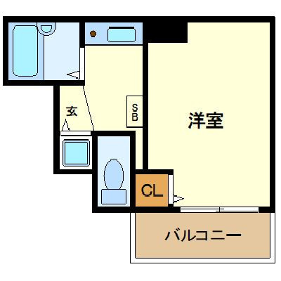 【間取り】 | ＣｉｔｙＬｉｆｅプレサンス新大阪