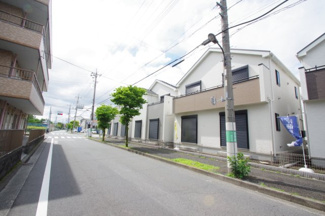 【前面道路含む現地写真】 | 【仲介手数料無料！！】府中市日新町3丁目　新築戸建て（全16棟）M号棟　5550万円