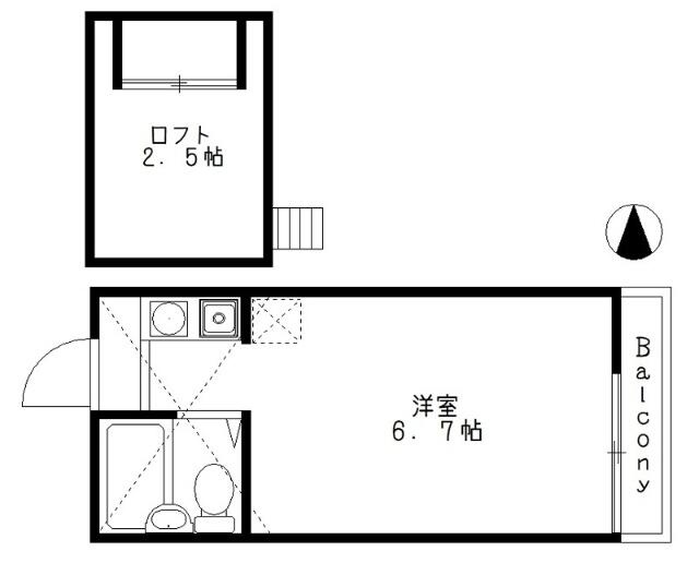 ワンルームタイプ！