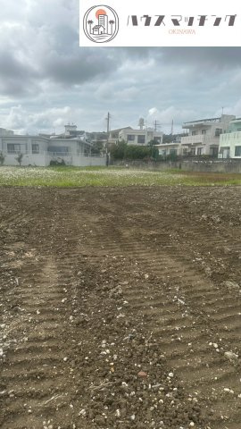 豊見城市字長堂の売地の前面道路含む現地写真|2026年1月末撮影の現地写真／造成工事に着手しました！