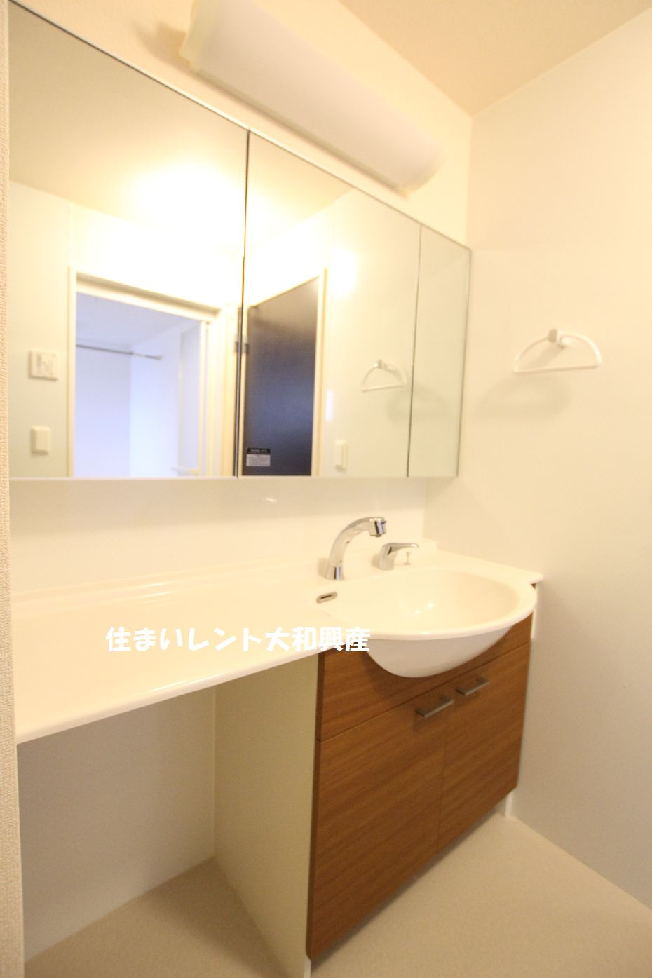 ソレイユ相模が丘の洗面所