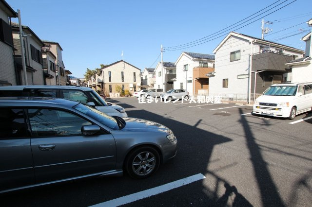 ソレイユ相模が丘の駐車場
