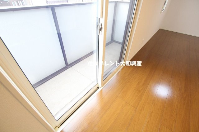 ソレイユ相模が丘のバルコニー