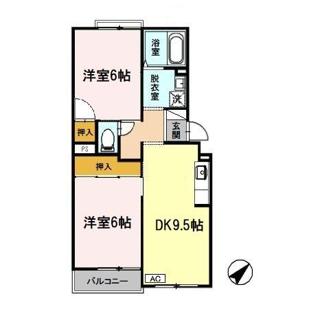 【間取り】 | トリヴァン加守田