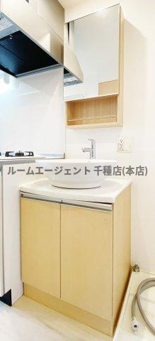 パルティール御器所の洗面所