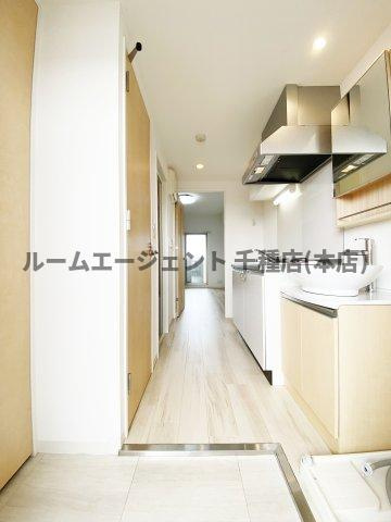 パルティール御器所の玄関