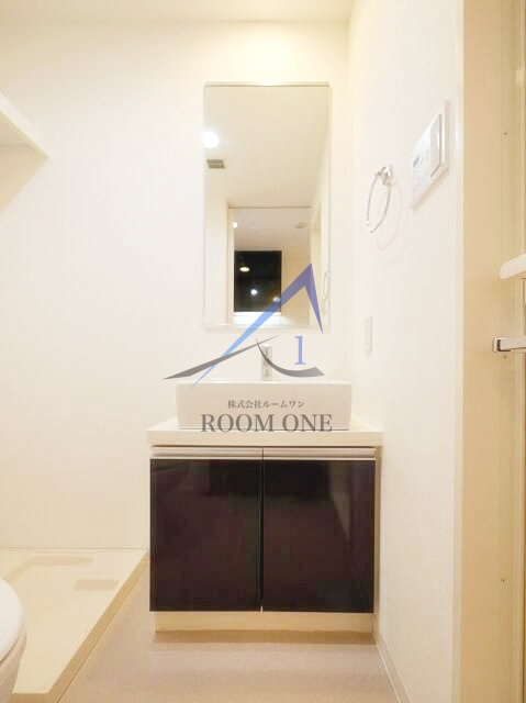 グランヴァンラクシス東大島の洗面所|洗面台です。