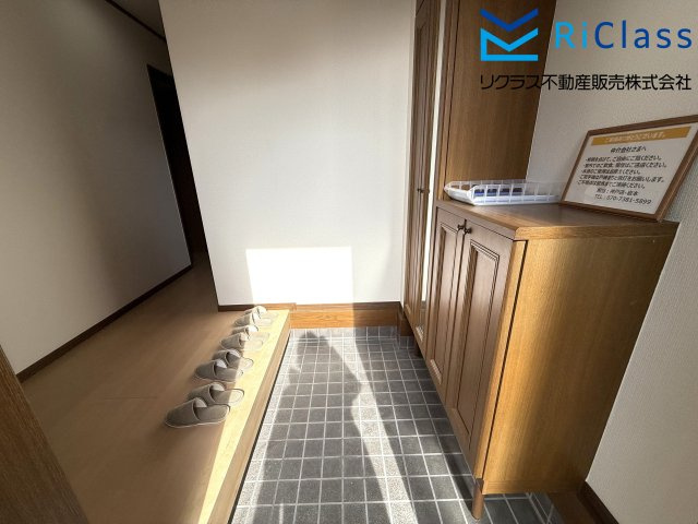 中古戸建　神戸市北区北五葉5丁目16の玄関