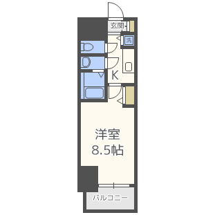 プライムアーバン御堂筋本町の間取り