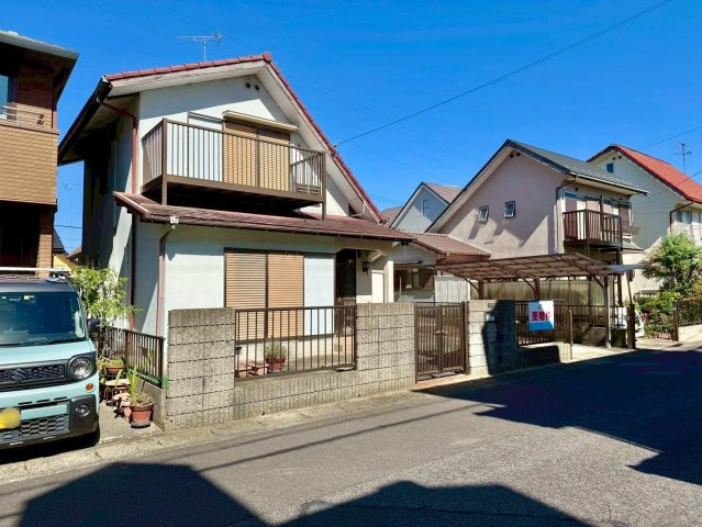 野洲市三上　建築条件無し売土地の外観