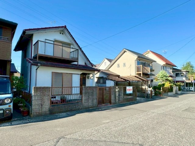 野洲市三上　建築条件無し売土地の外観