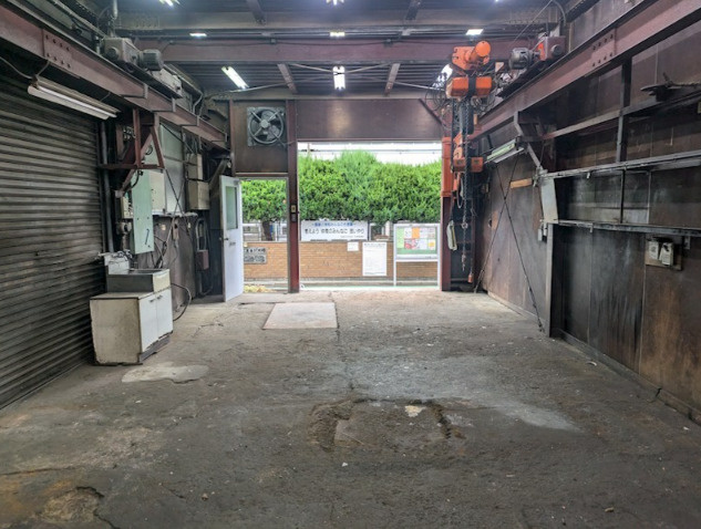 目黒区中央町１丁目の倉庫の内装