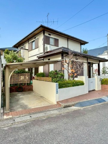 草津市桜ケ丘4丁目　建築条件無し売土地の外観|敷地面積49坪超え。