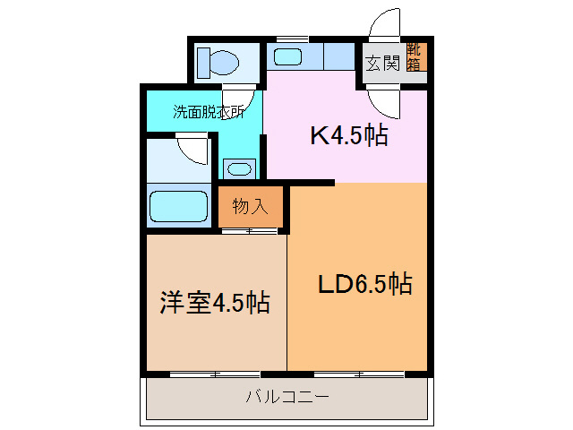 メゾンドモアレの間取り