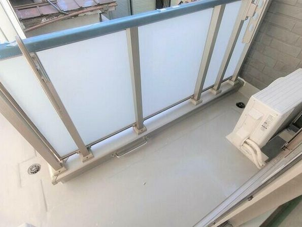 カーサプリムラⅠのバルコニー