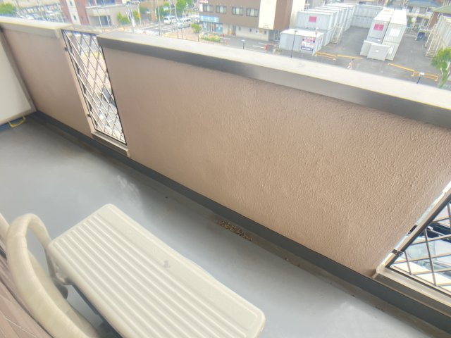 グランパシフィックのバルコニー