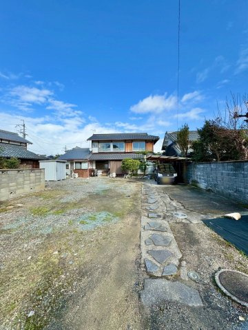 守山市播磨田町　建築条件無し売土地の外観|敷地が広いので、家庭菜園や大きなお庭を作りたい方にも向いています。